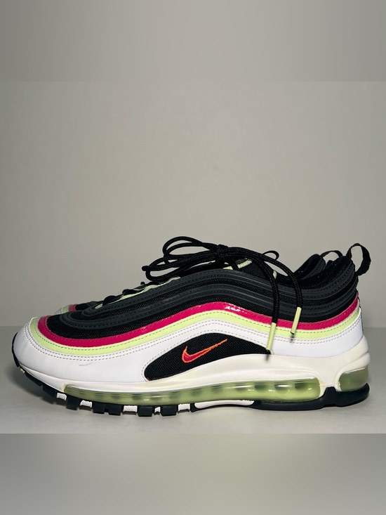 Nike Air Max 97 “WORLD TOUR” Black, White, Pink and Lime Sneakers main image 8